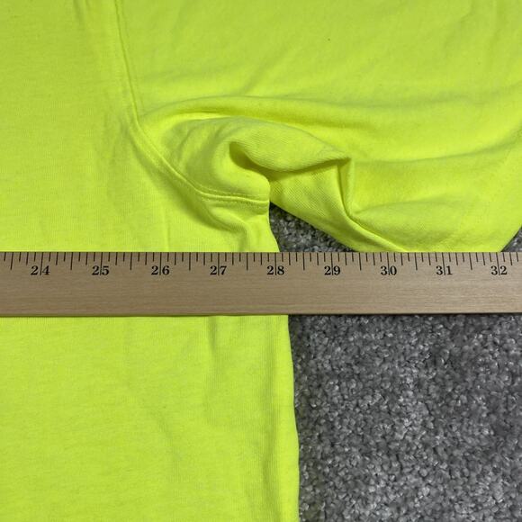 Carhartt T Shirt Mens XXL Loose Fit Idaho Cleanup Project Neon Yellow - Picture 13 of 14